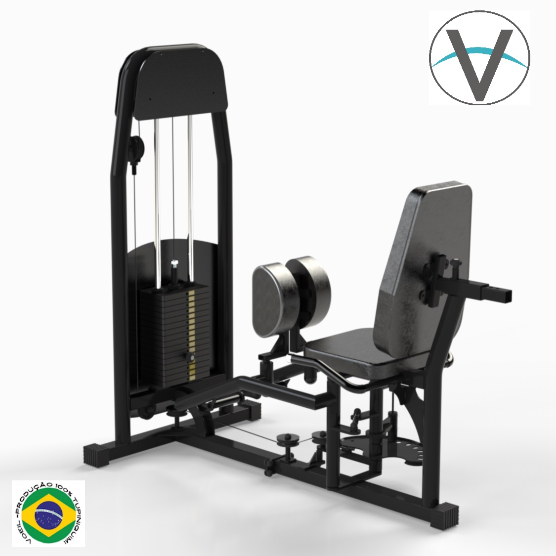 Adutor + Abdutor Combo Voeil VC-2000 – máquina de musculação | Kinesfit