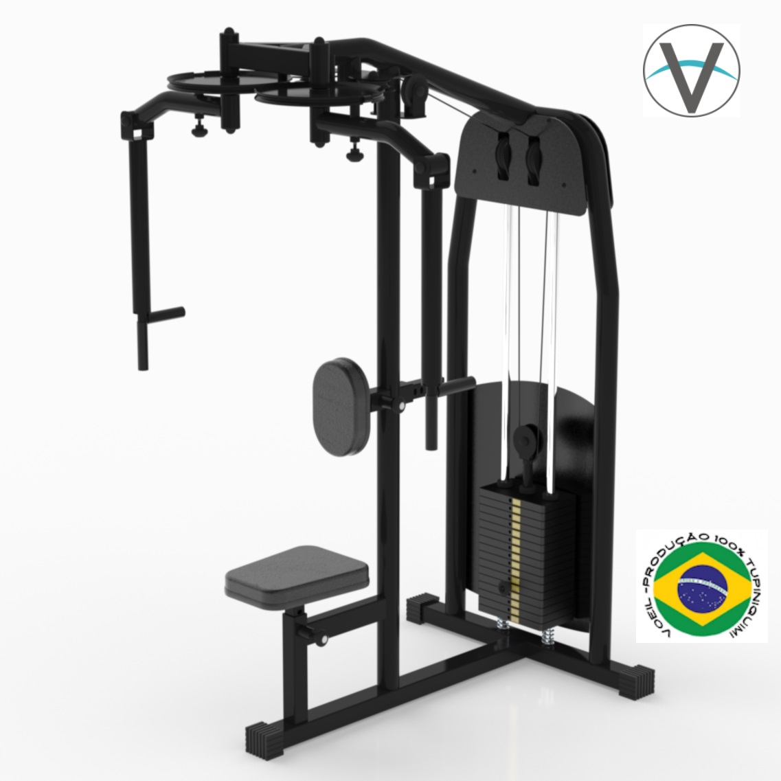 Peck Deck / Dorsal Voeil VC2030 – máquina de musculação | Kinesfit
