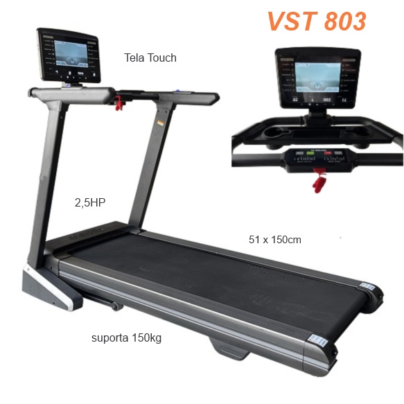 VST 803 – esteira profissional | Kinesfit